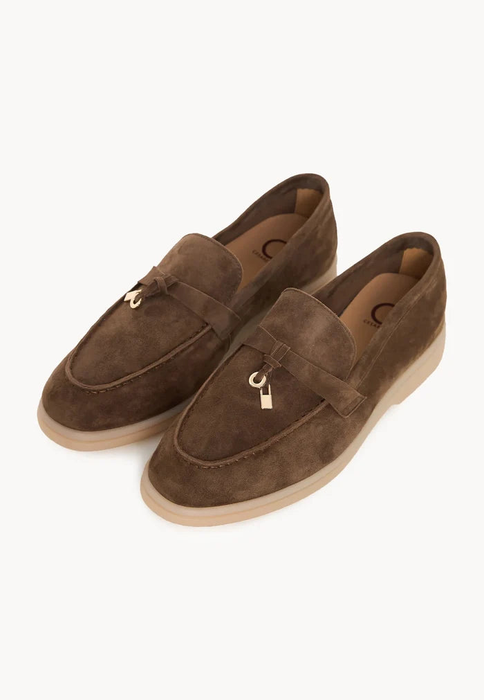 Platform Moccasins Aurelia - Dark Brown