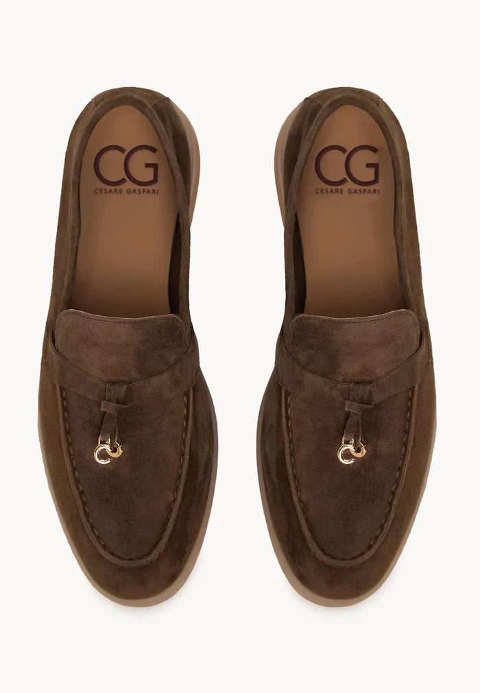 Platform Moccasins Aurelia - Dark Brown