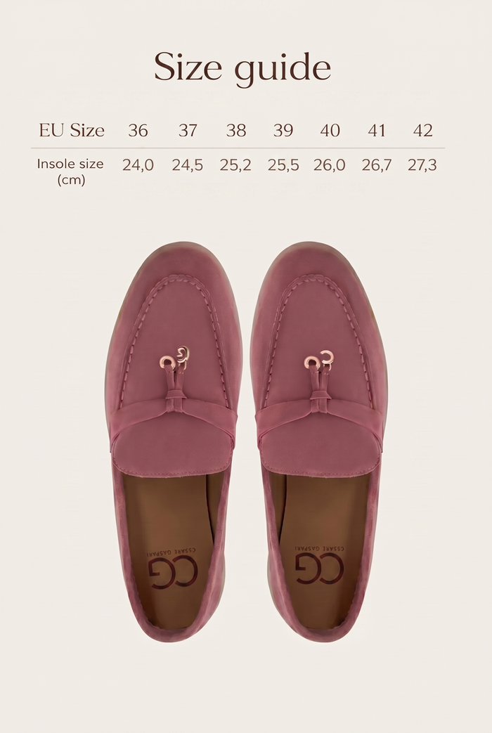 Platform Moccasins Aurelia - Dust Pink