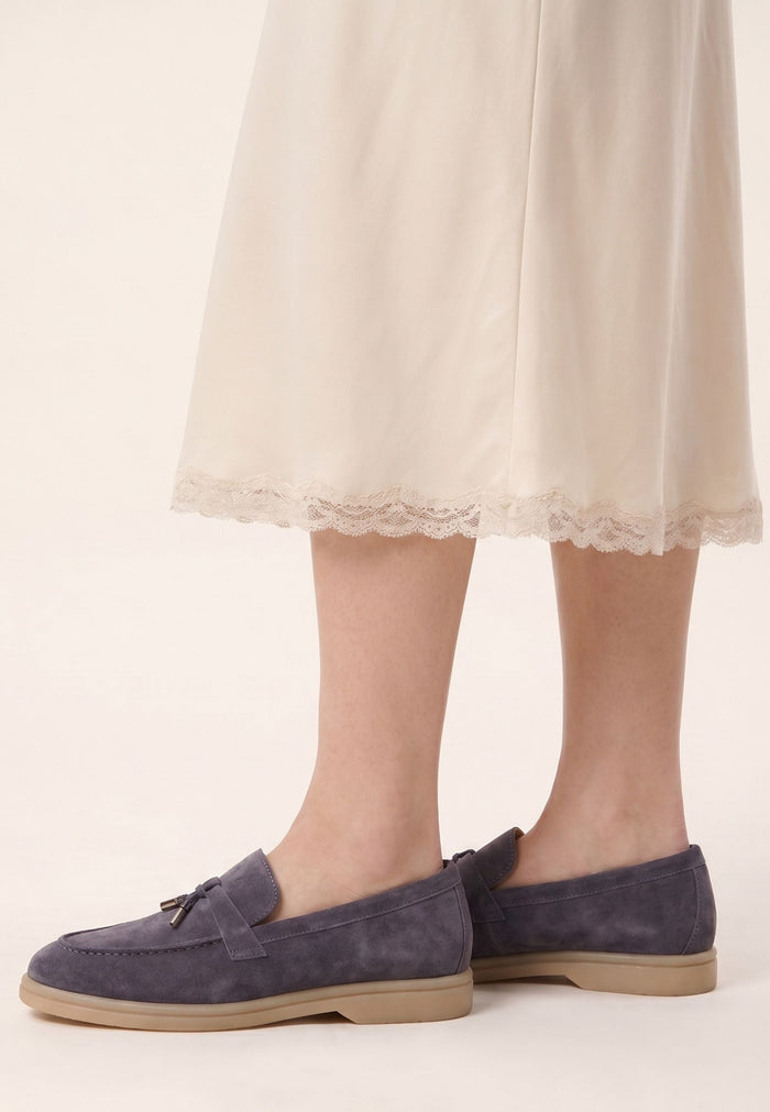 Platform Moccasins Aurelia - Grey