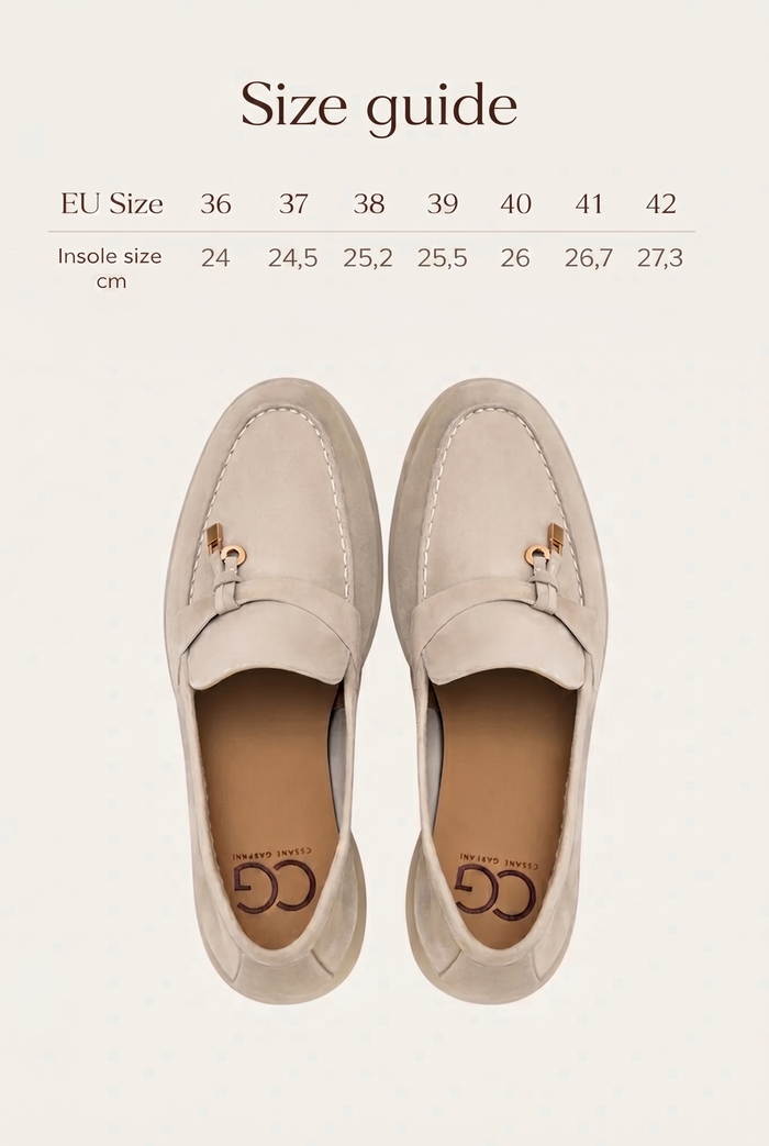Platform Moccasins Aurelia - Ivory