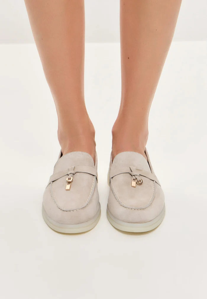 Platform Moccasins Aurelia - Ivory