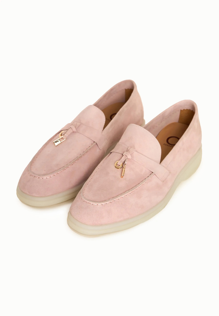 Platform Moccasins Aurelia - Light Pink