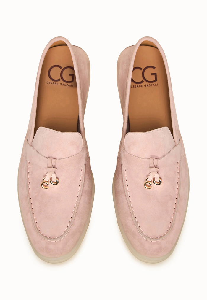 Platform Moccasins Aurelia - Light Pink