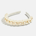 Pretty In Pearls Kids' Headband - White