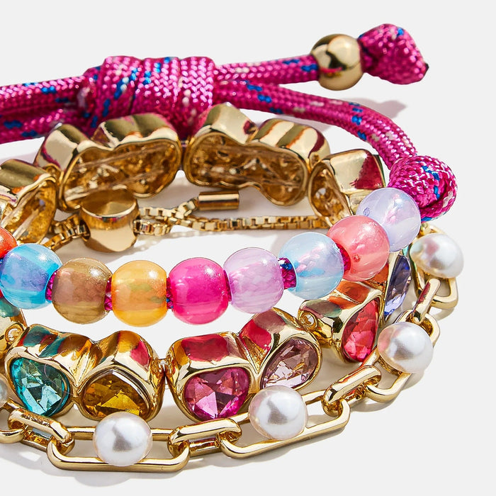 Rainbow Pop Kids' Bracelet Set - Multi