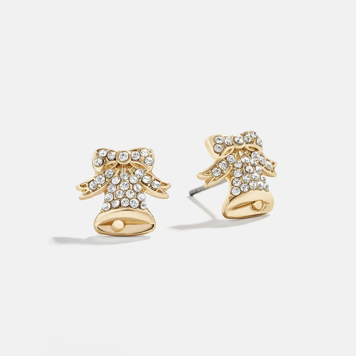 Ring-A-Ling Holiday Stud Earrings - Holiday Bell