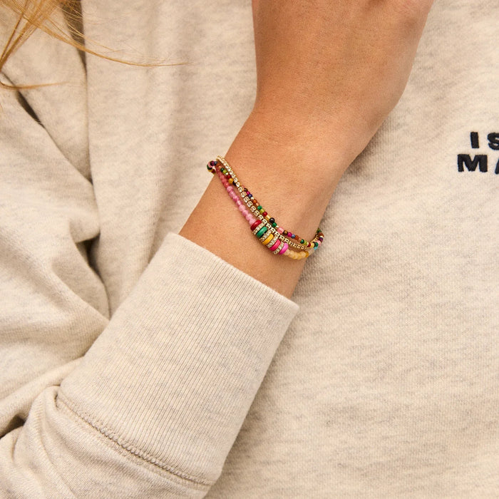 Rowan Semi-Precious Layered Bracelet - Sao Paulo
