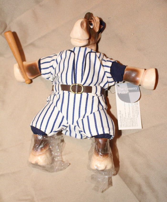 Russ Berrie “Shoeless Joe” Baseball Horse Collectible