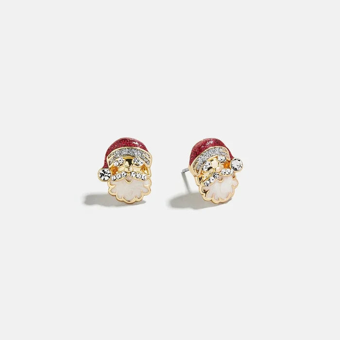 Santa Baby Stud Earrings - Santa Claus