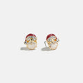 Santa Baby Stud Earrings - Santa Claus