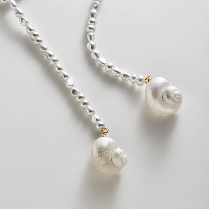 Santana Shell Belly Chain - Pearl
