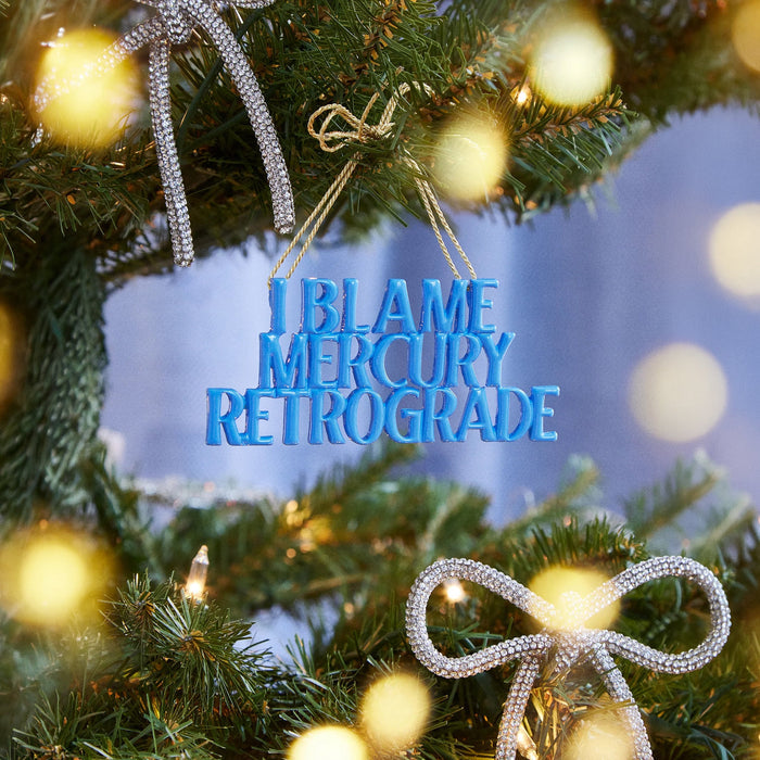 Say It All Ornament - Mercury In Retrograde Ornament