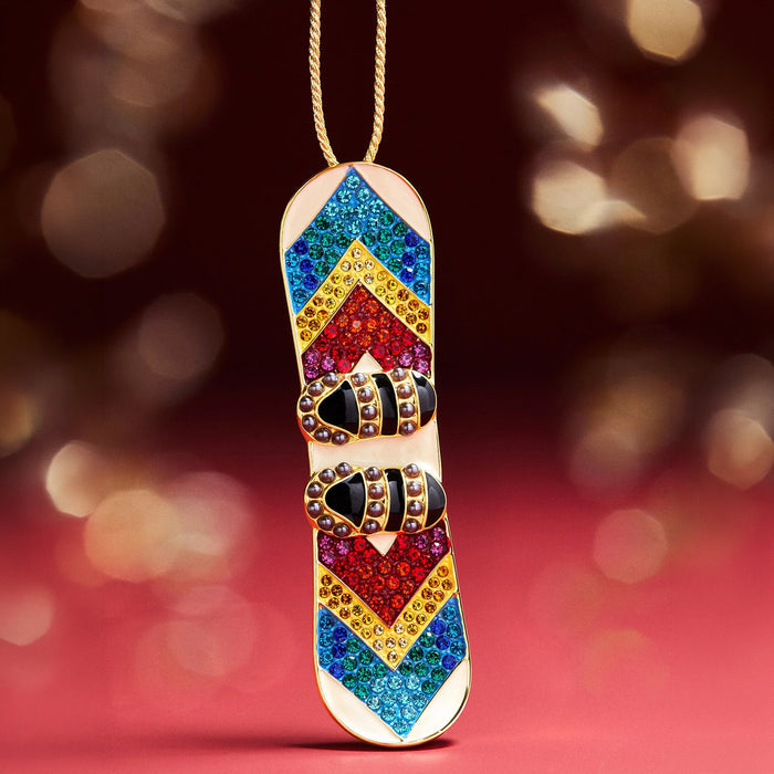 Shred The Season Snowboard Ornament - Snowboard