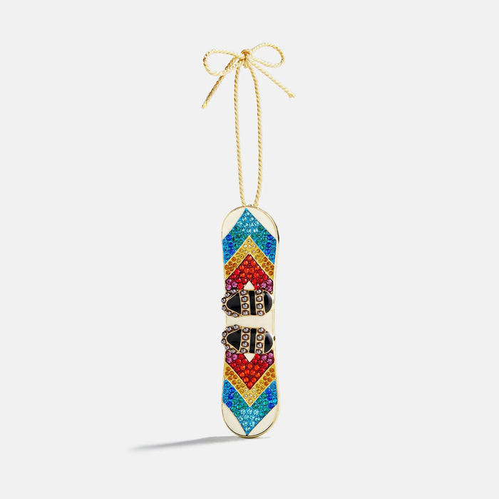 Shred The Season Snowboard Ornament - Snowboard