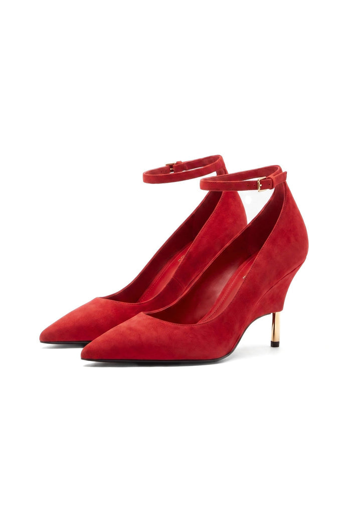 Slingback Stiletto Sandals Silvie - Red
