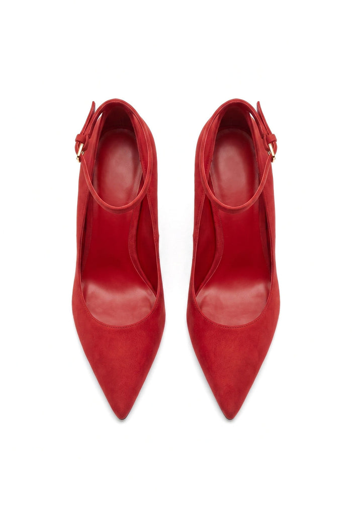 Slingback Stiletto Sandals Silvie - Red