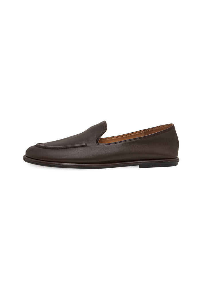 Soft Step Leather Loafers – Brown