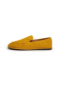 Soft Step Suede Leather Loafers – Yellow
