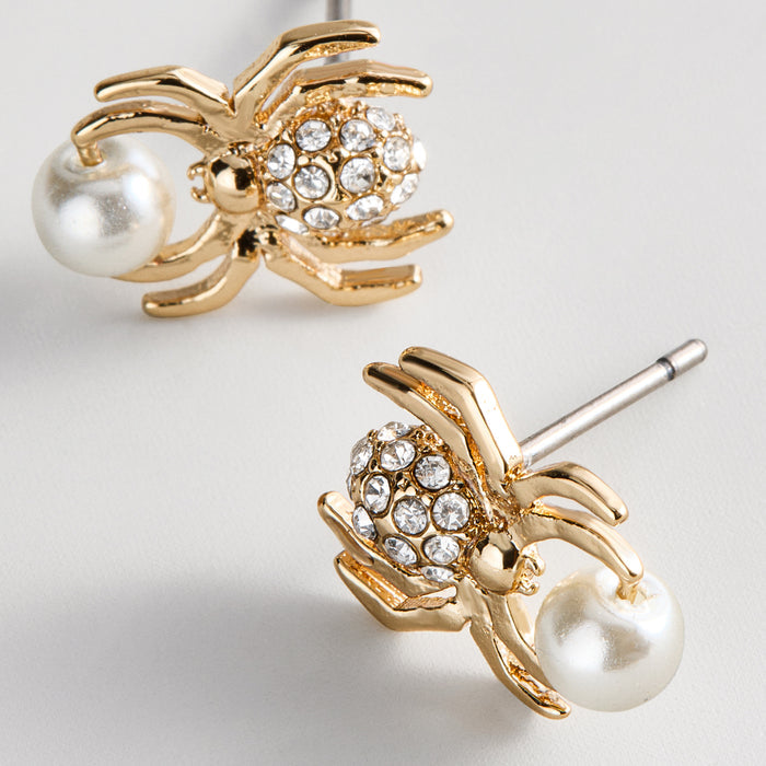 Spin Cycle Spider Earrings