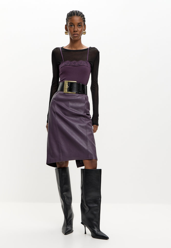 Stiletto Ankle Boots - Matte Black