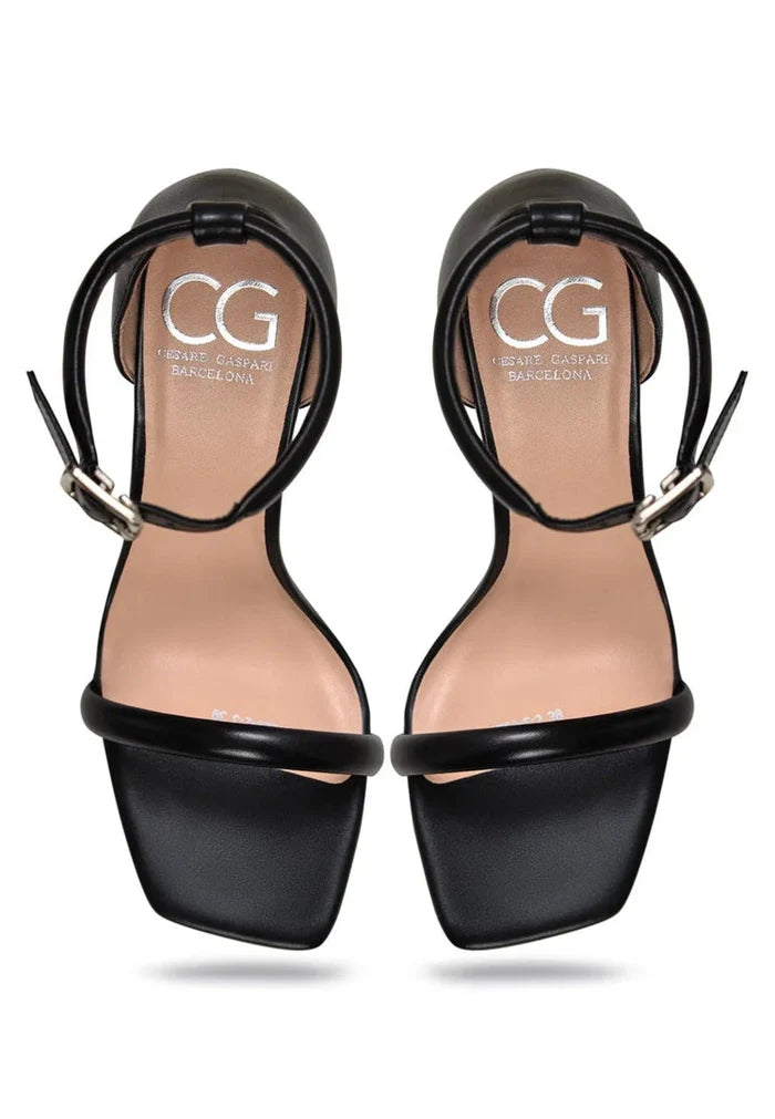 Stiletto High Heeled Sandals Martina - Black
