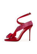 Stiletto High Heeled Sandals Mireille - Red
