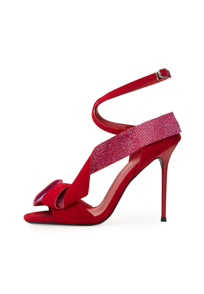 Stiletto High Heeled Sandals Mireille - Red