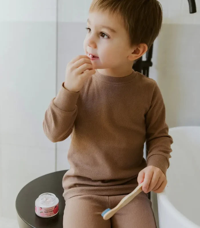 Strawberry Toothpaste Tablets - Compostable refill - 62 tabs