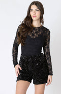 Stretch Lace Top