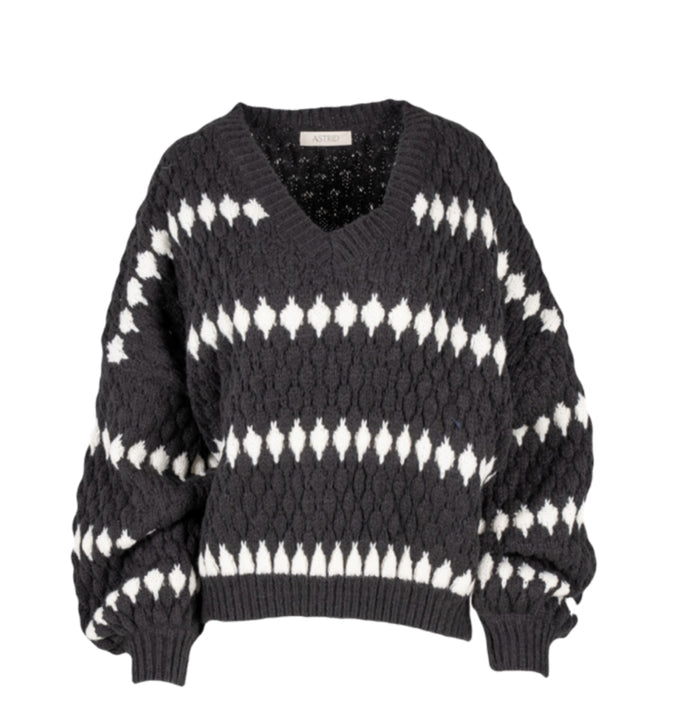 Stripe Knit Sweater