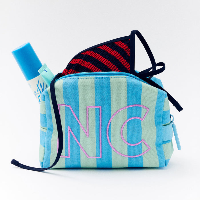 Striped Take It Away Custom Storage Pouch - Custom Breeze