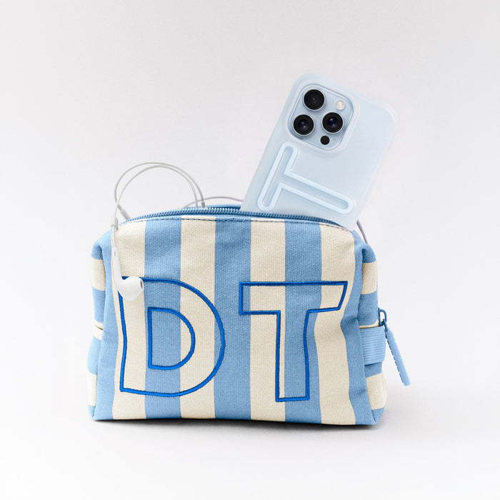 Striped Take It Away Custom Storage Pouch - Custom Marina