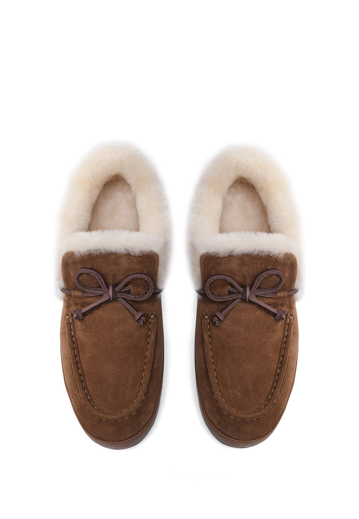 Suede Leather Moccasins
