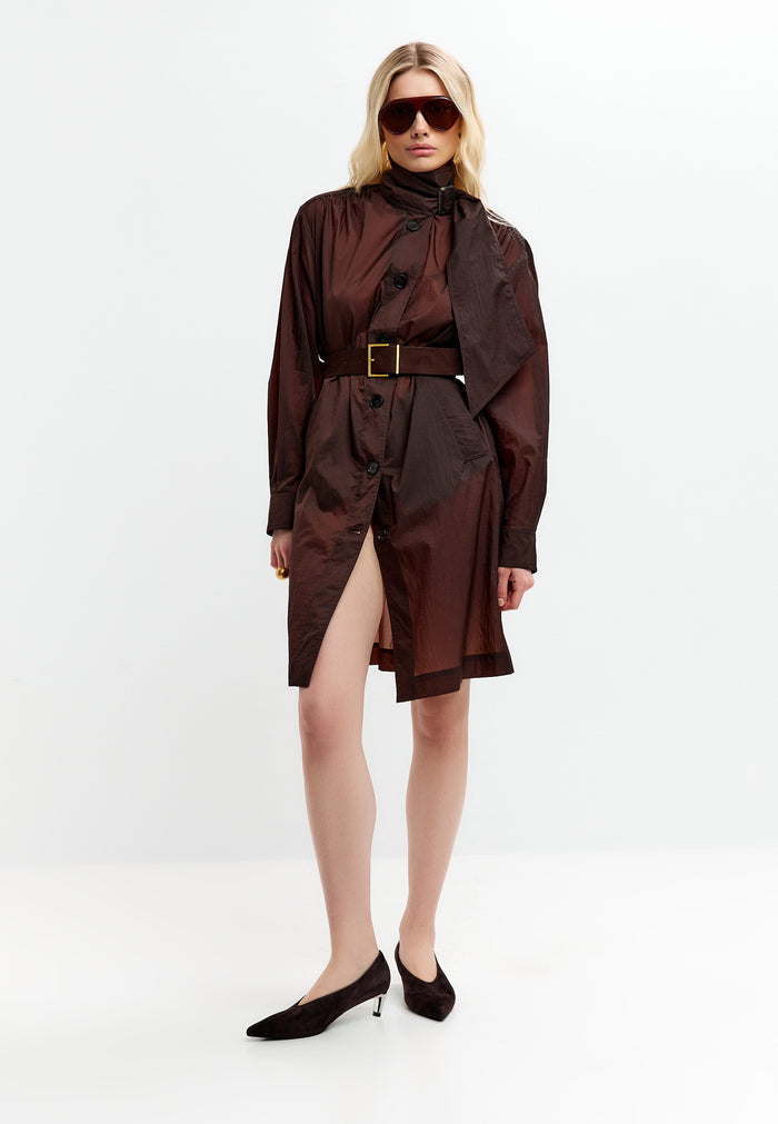 Suede Pumps Di – Brown