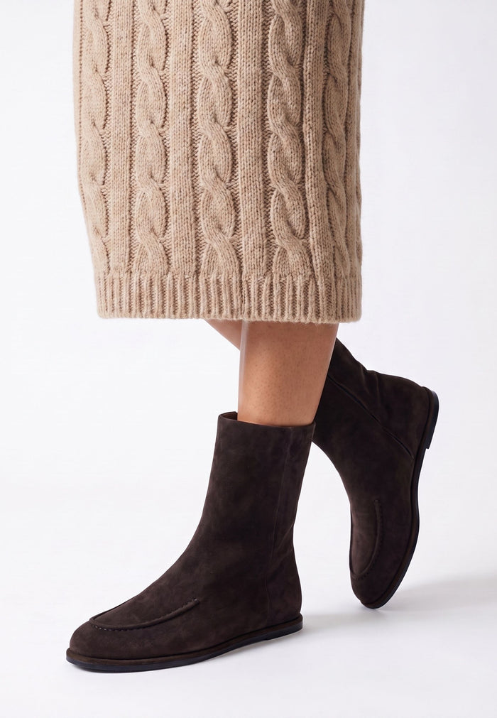 Suede Soft Ankle Boots
