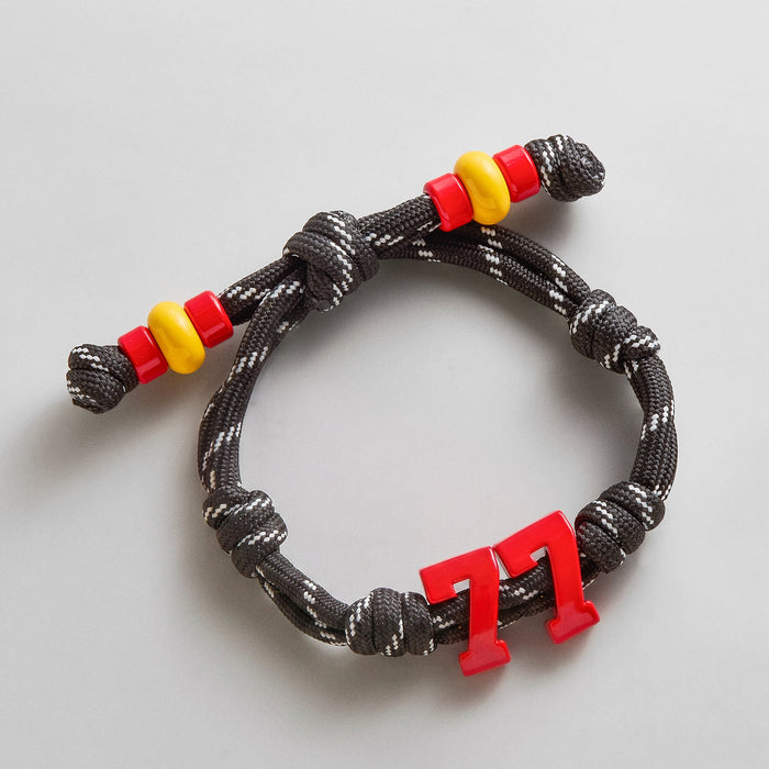 Team Knotty Varsity Custom Bracelet - Germany Double Digit