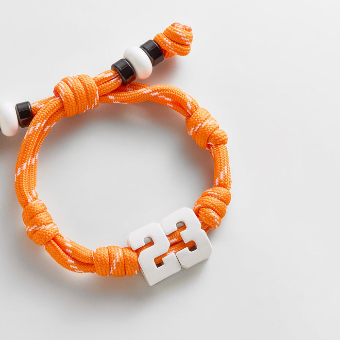 Team Knotty Varsity Custom Bracelet - Netherlands Double Digit