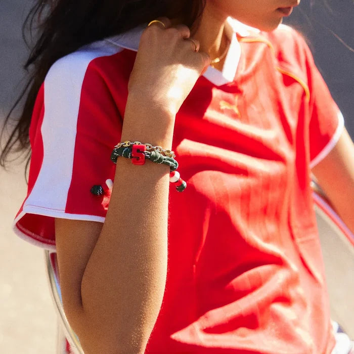 Team Knotty Varsity Custom Bracelet - Portugal Double Digit