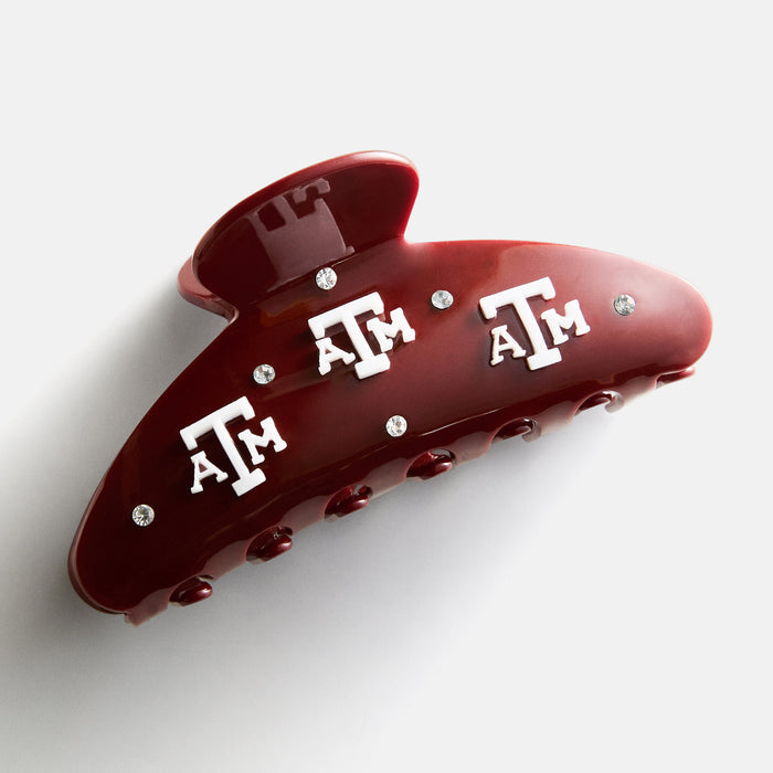 Texas A&M University Logo Hair Claw Clip - Texas A&M University