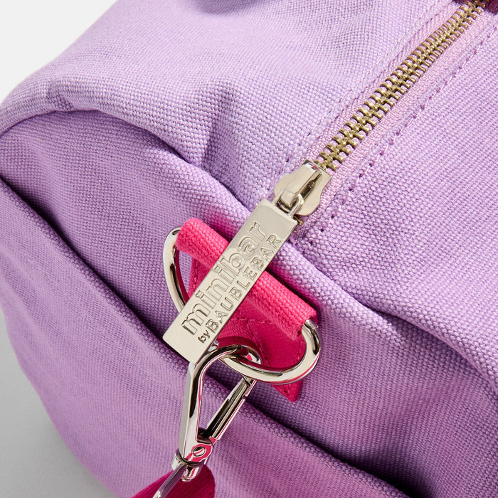Thready to Go Kids' Custom Duffle - Lilac/Blue Multi