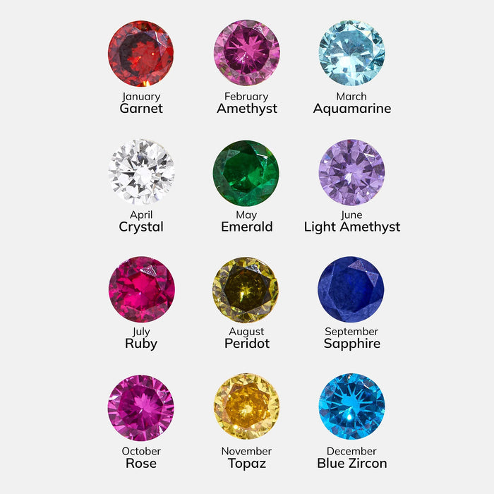 Toi et Moi Custom Birthstone Ring - Gold 6