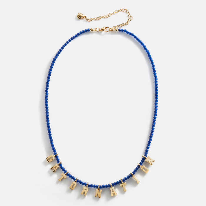 University of Florida Delicate Beaded Necklace - University of Florida