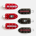 University of Georgia Creaseless Hair Clip Set - University of Georgia