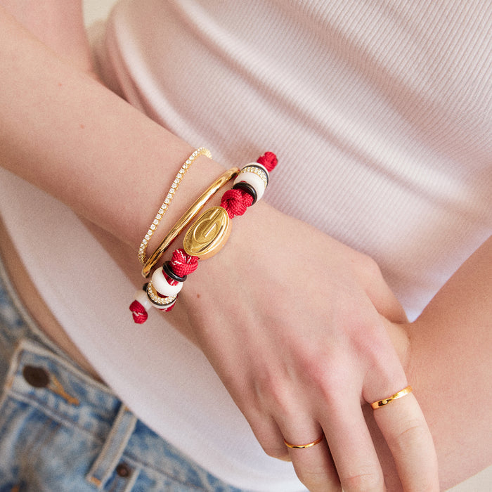 University of Georgia Knotty Logo Bracelet - University of Georgia