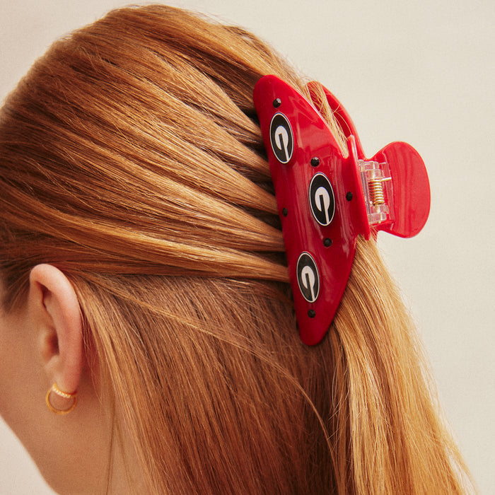 University of Georgia Logo Hair Claw Clip - University of Georgia