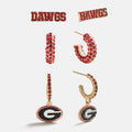 University of Georgia Slogan Earring Set - University of Georgia