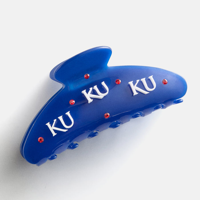 University of Kansas Logo Hair Claw Clip - University of Kansas