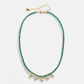 University of Miami Delicate Beaded Necklace - University of Miami