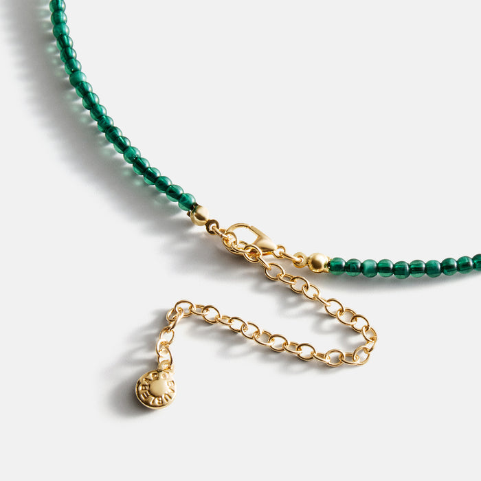 University of Miami Delicate Beaded Necklace - University of Miami